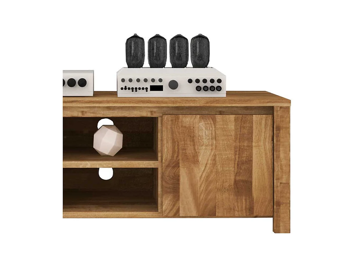 TV Board aus Wildeiche Massivholz natur geölt