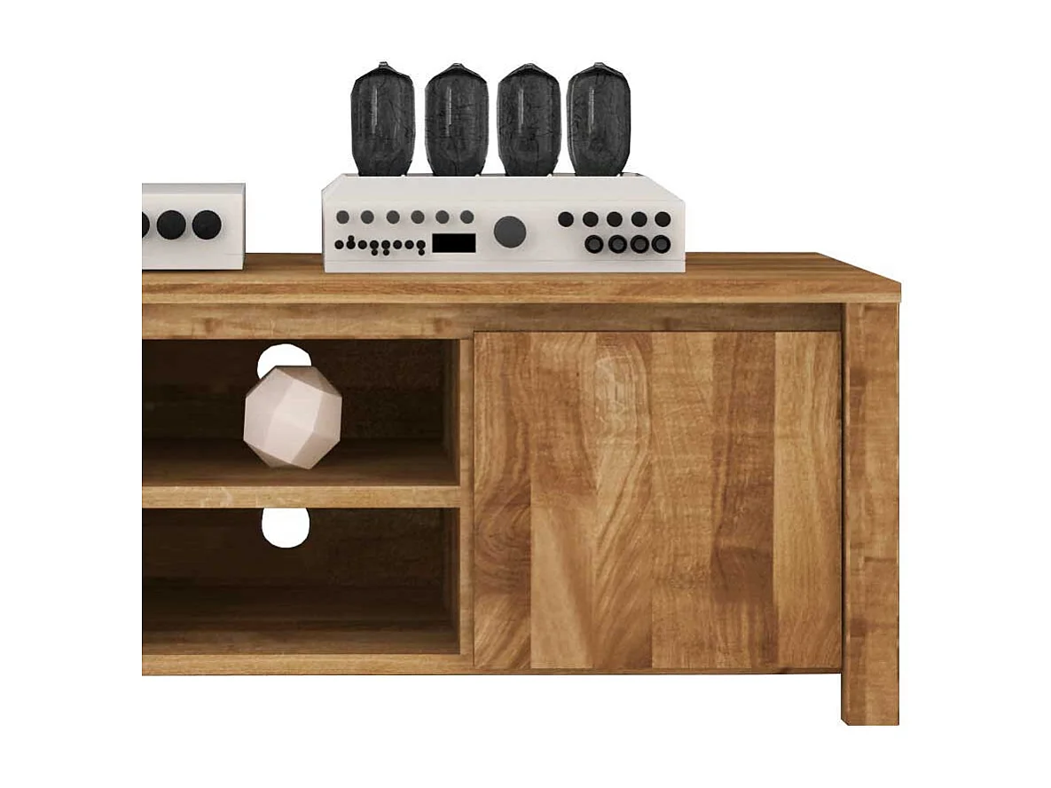 TV Board aus Wildeiche Massivholz natur geölt