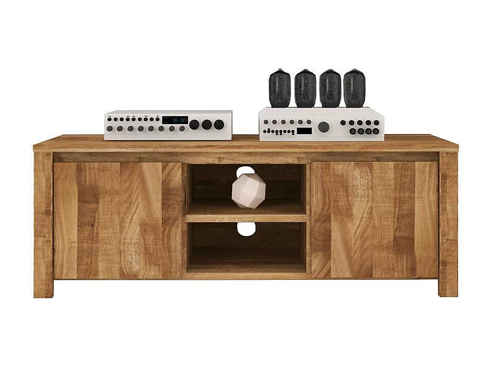 TV Board aus Wildeiche Massivholz natur geölt