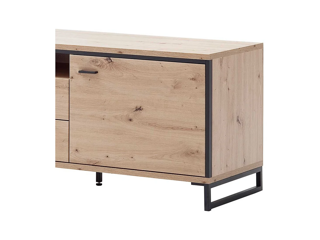 Fernsehunterschrank in Eichefarben 60 cm hoch