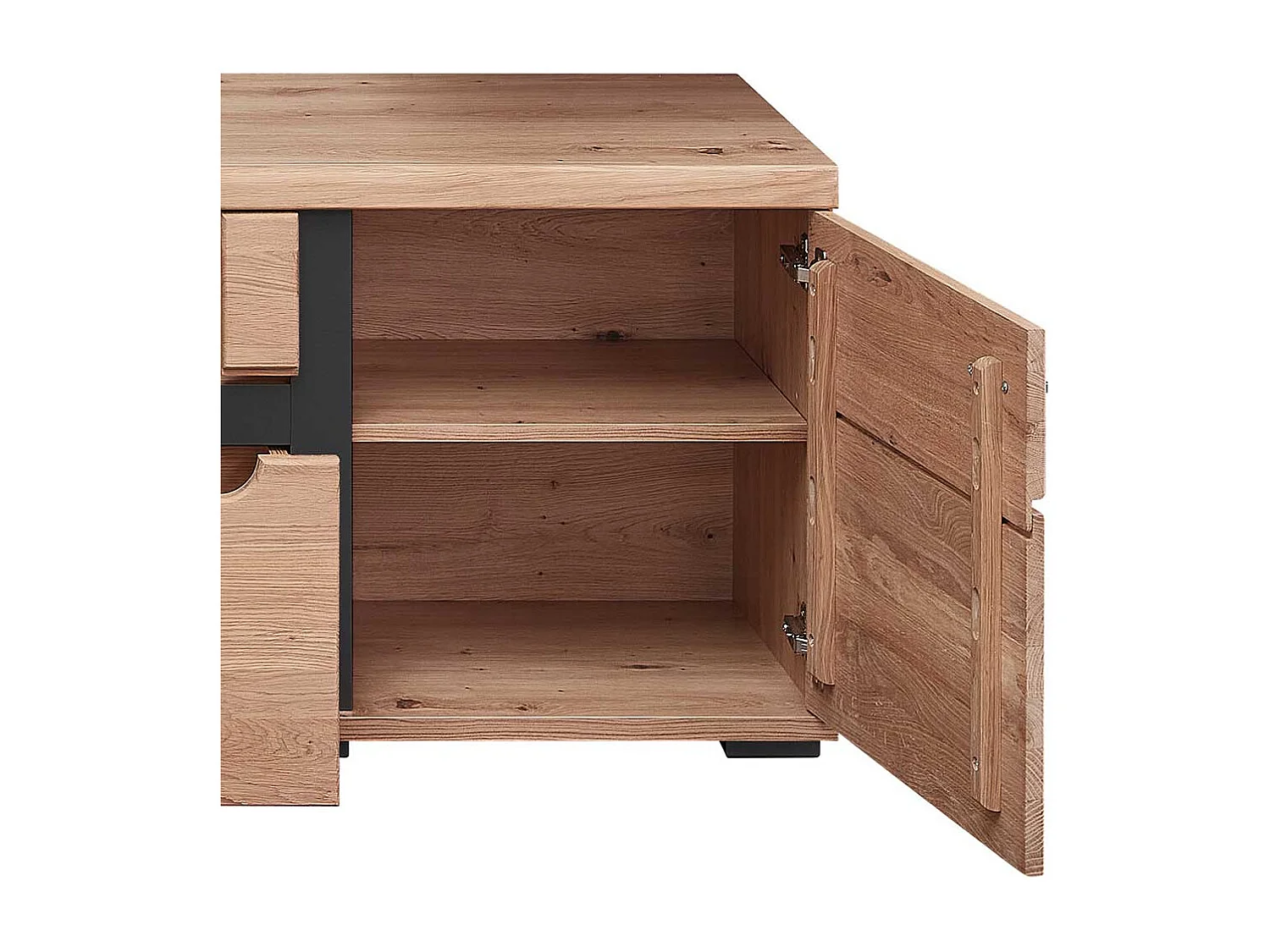 Fernsehtisch in Wildeichefarben Eschefarben