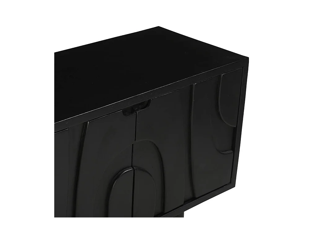 TV Sideboard Fernsehmöbel Front geschnitzt 4 türig