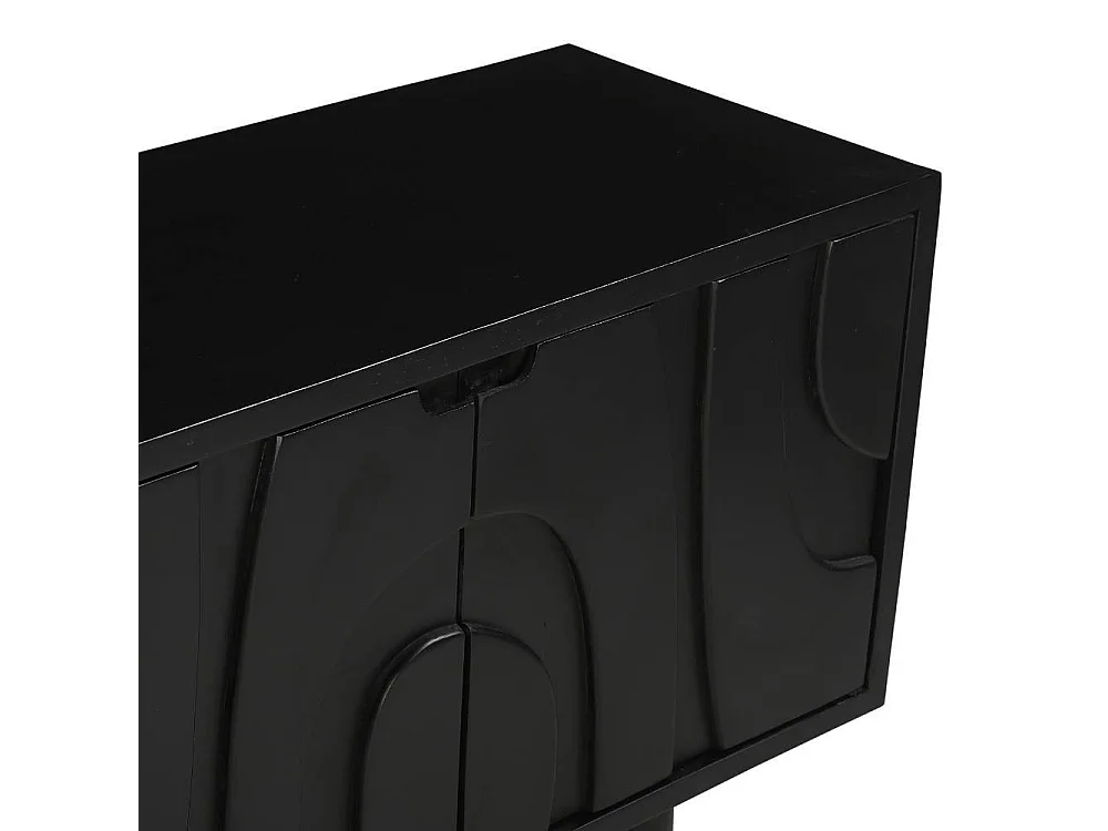 TV Sideboard Fernsehmöbel Front geschnitzt 4 türig