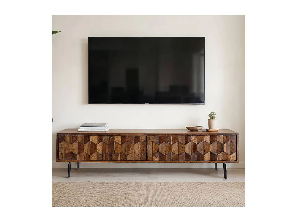 Fernsehschrank TV Bank in modernem Design 160 cm breit