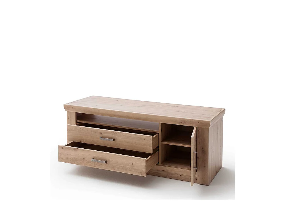 TV Kommode in Eichefarben 60 cm hoch