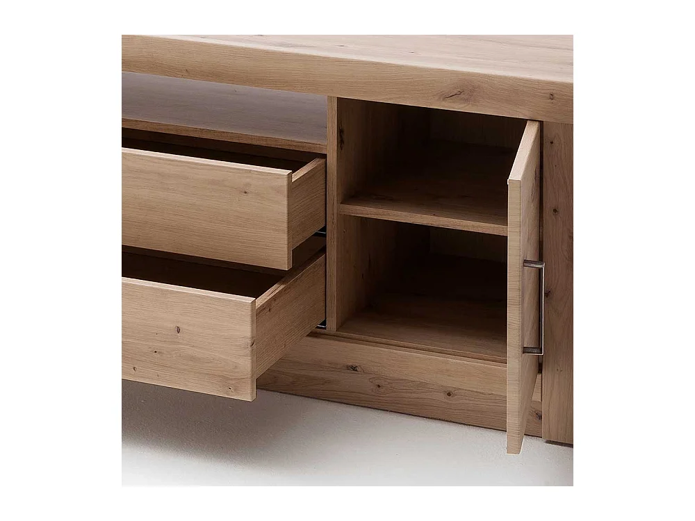 TV Kommode in Eichefarben 60 cm hoch