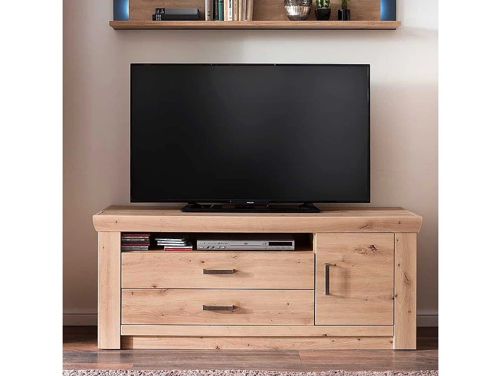 TV Kommode in Eichefarben 60 cm hoch