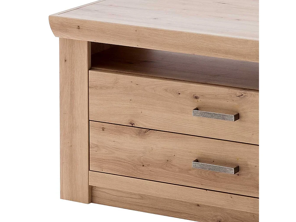 TV Kommode in Eichefarben 60 cm hoch