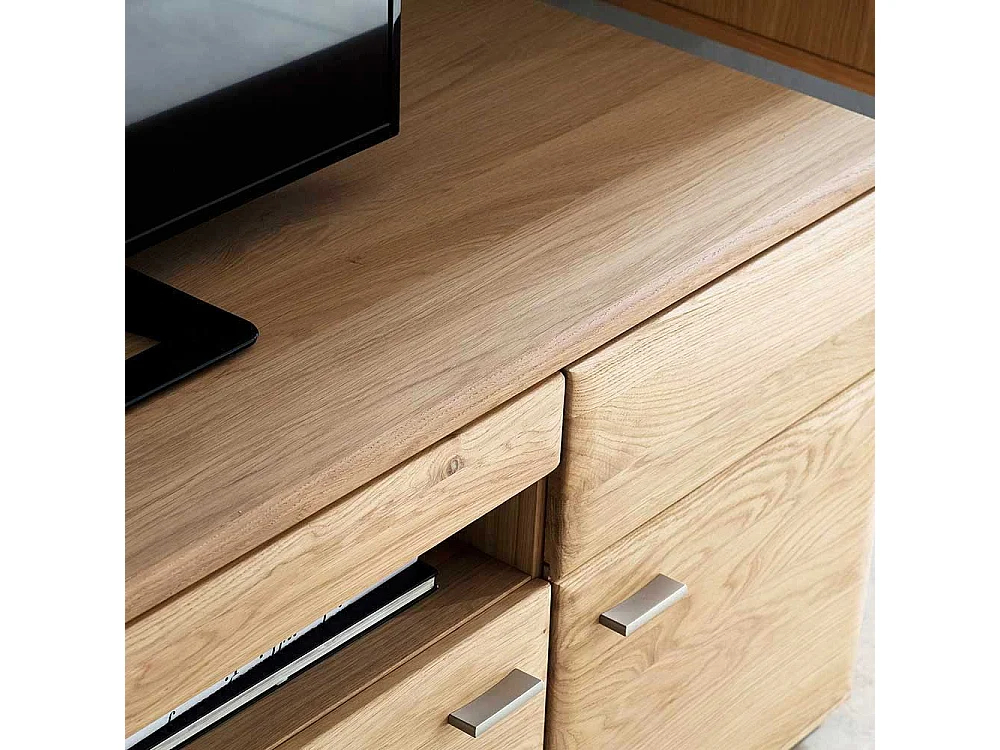 TV Board aus Eiche hell 50 cm tief