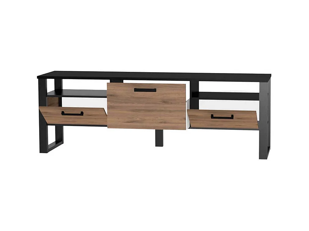 Fernseh Unterschrank mit einer Schublade 2 Klappen