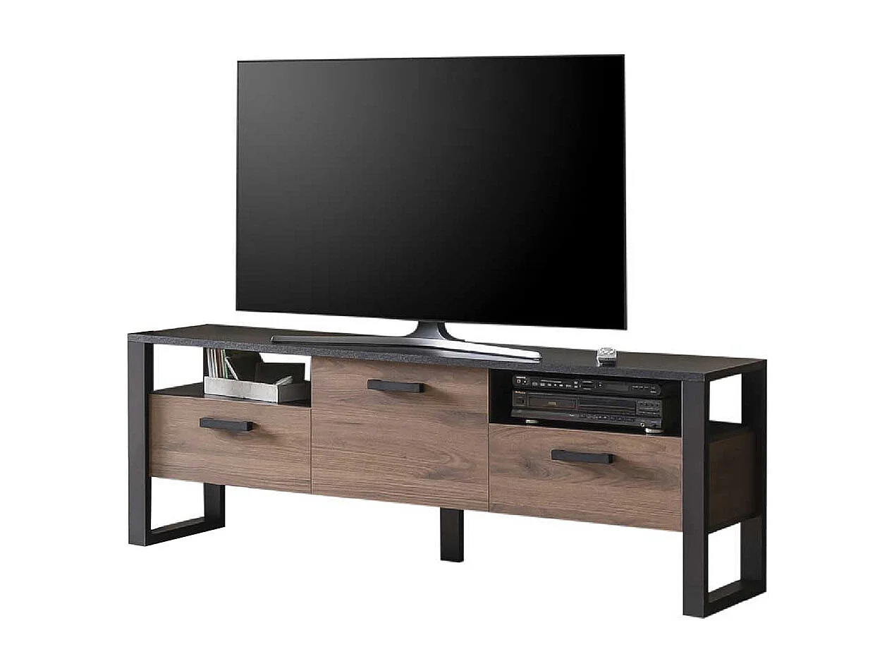 Fernseh Unterschrank mit einer Schublade 2 Klappen