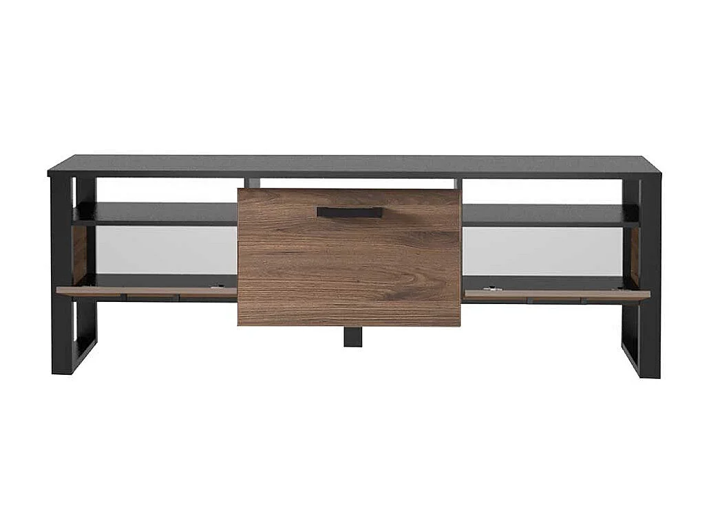 Fernseh Unterschrank mit einer Schublade 2 Klappen