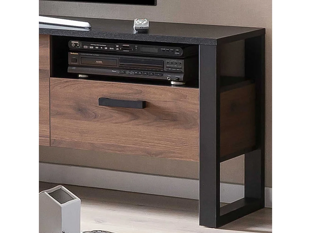Fernseh Unterschrank mit einer Schublade 2 Klappen
