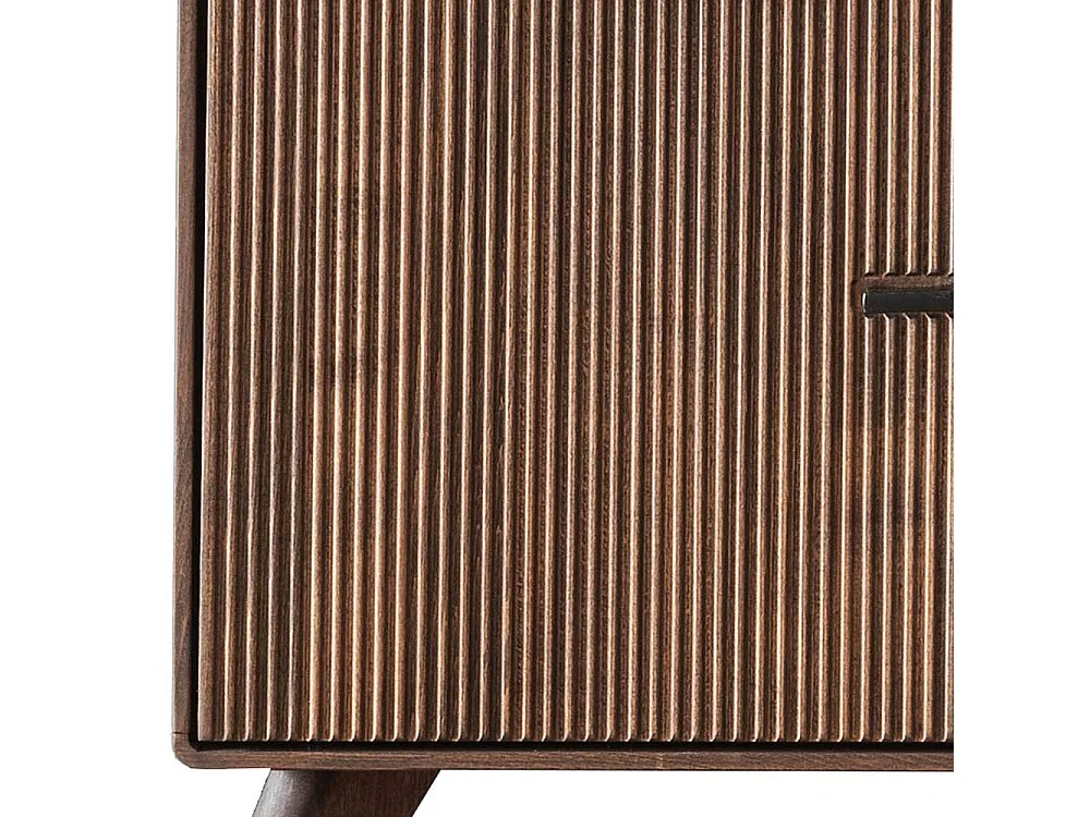 Fernsehmöbel Kernbuche braun in modernem Design 141 cm breit