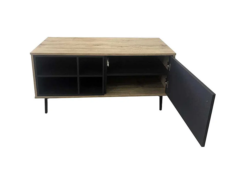 Kleines Fernsehboard in modernem Design 45 cm hoch - 98 cm breit