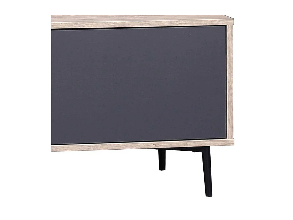 Kleines Fernsehboard in modernem Design 45 cm hoch - 98 cm breit