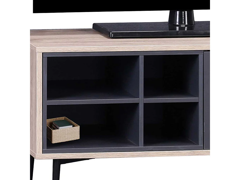 Kleines Fernsehboard in modernem Design 45 cm hoch - 98 cm breit