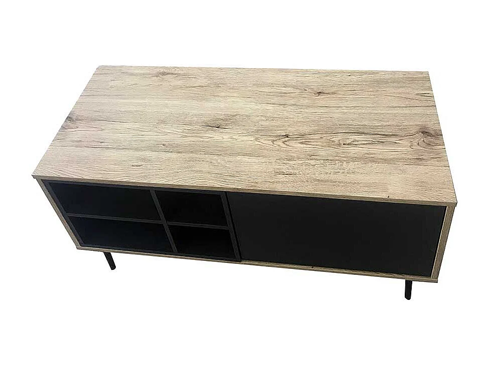 Kleines Fernsehboard in modernem Design 45 cm hoch - 98 cm breit