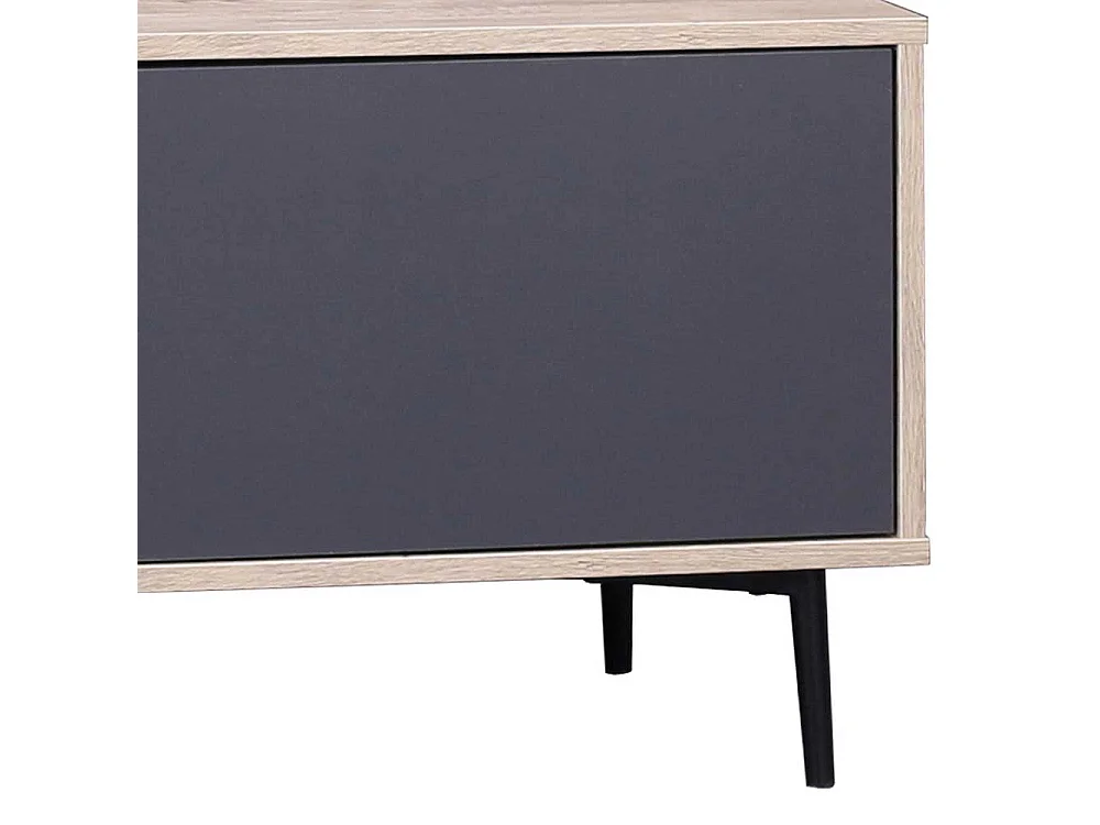 Kleines Fernsehboard in modernem Design 45 cm hoch - 98 cm breit