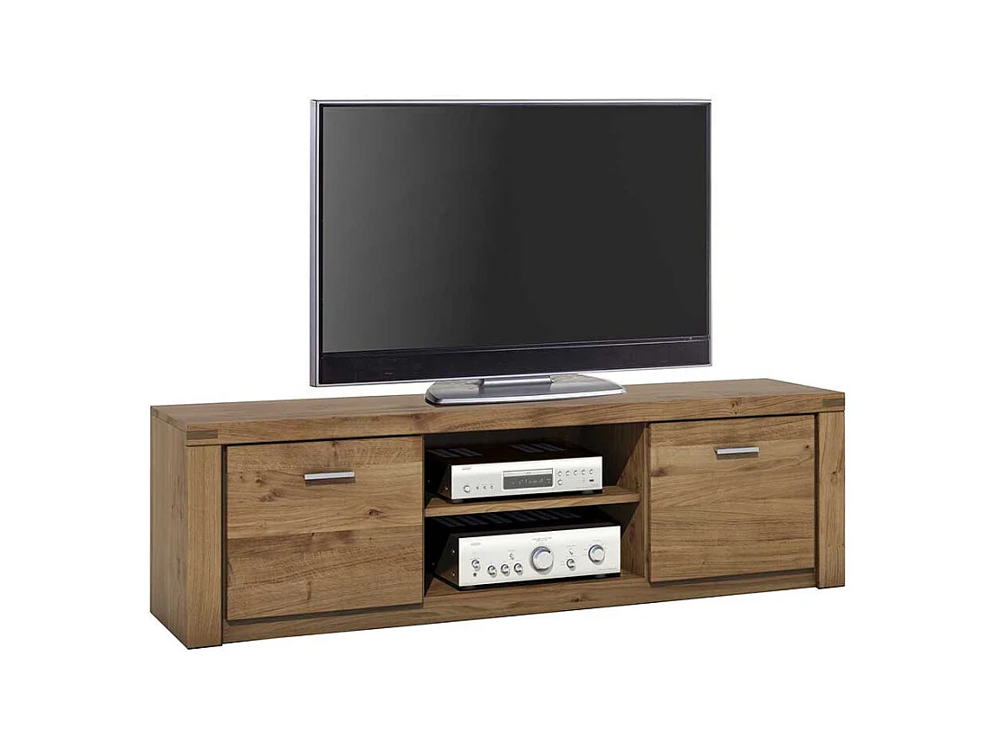 Fernsehmöbel aus Wildeiche teilmassiv 170 cm breit