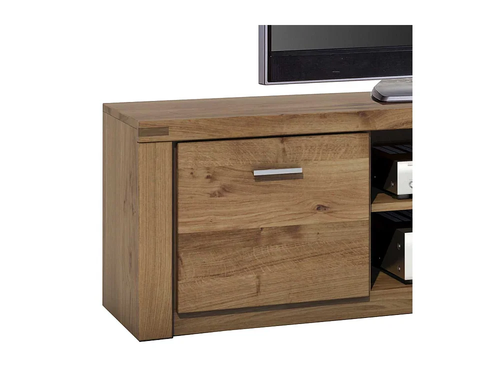 Fernsehmöbel aus Wildeiche teilmassiv 170 cm breit