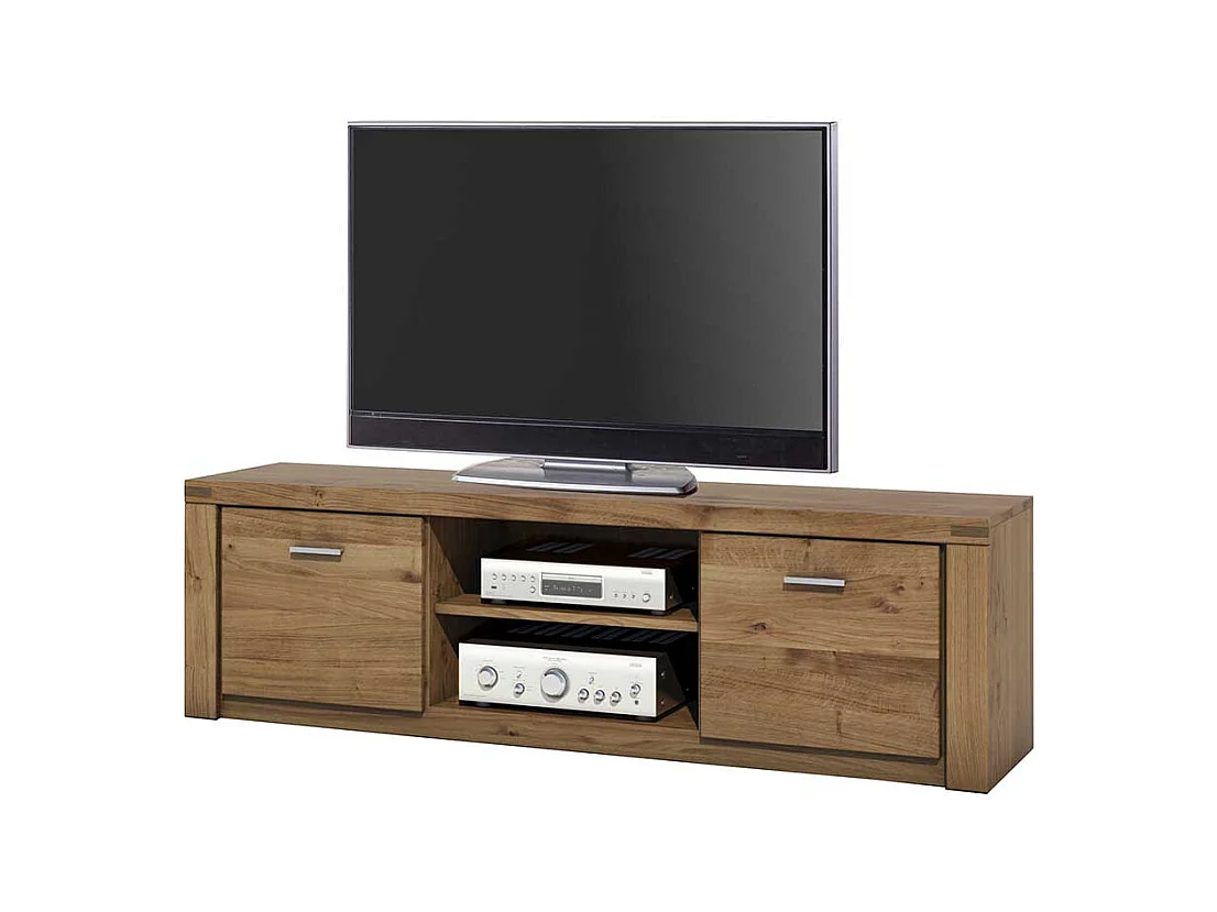 Fernsehmöbel aus Wildeiche teilmassiv 170 cm breit
