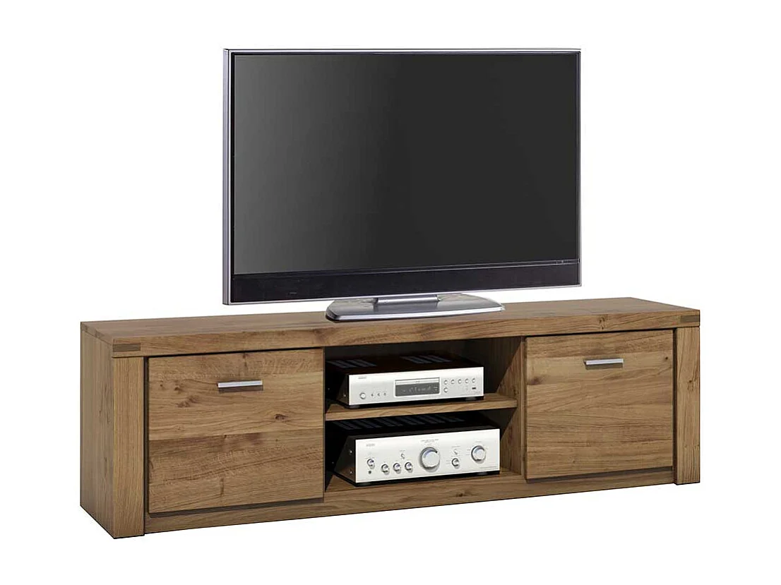 Fernsehmöbel aus Wildeiche teilmassiv 170 cm breit