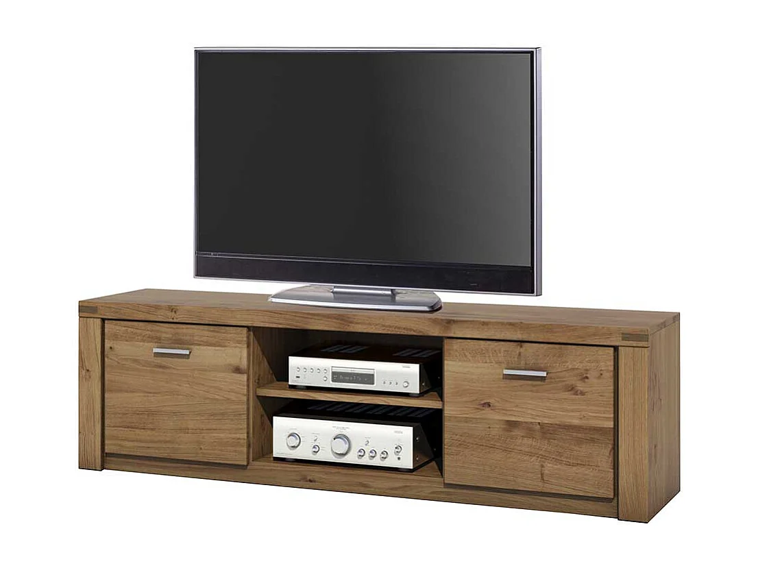 Fernsehmöbel aus Wildeiche teilmassiv 170 cm breit