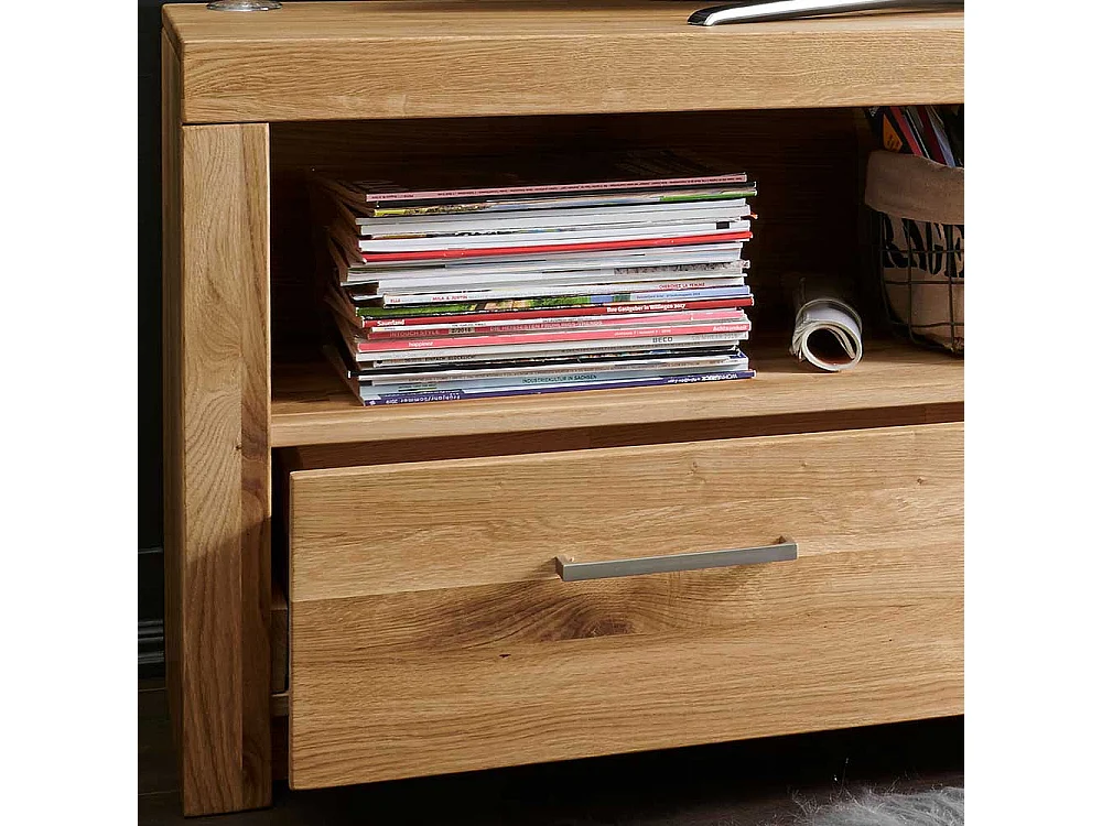 TV Lowboard aus Wildeiche Massivholz geölt