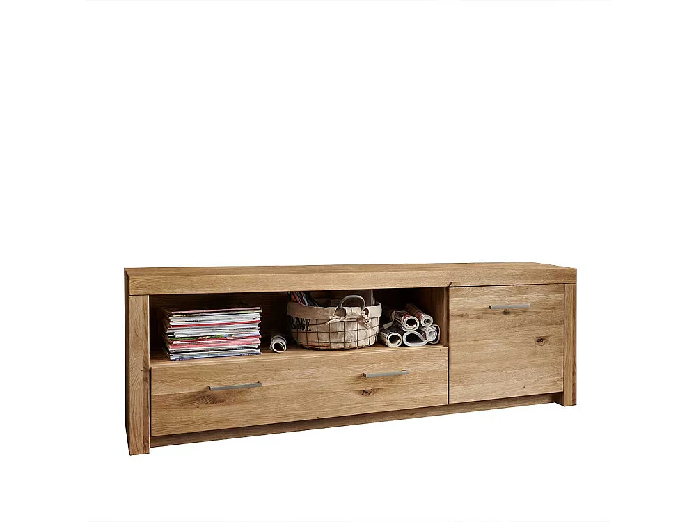 TV Lowboard aus Wildeiche Massivholz geölt
