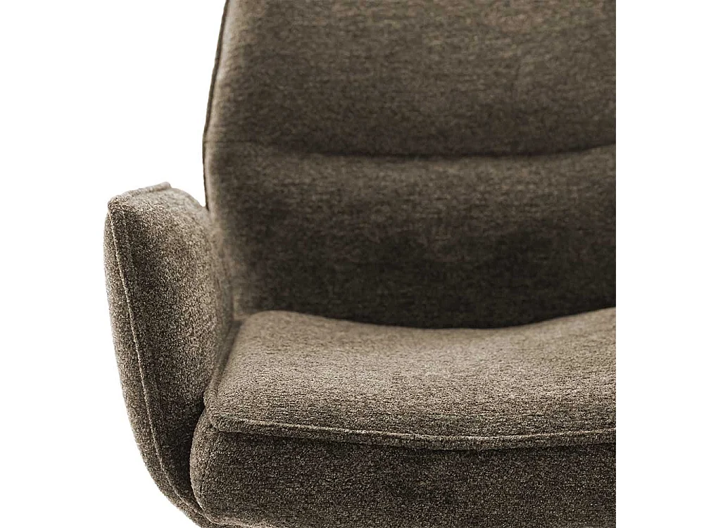 Barhocker Barstuhl mit Armlehnen und Fußgestell aus Metall (2er Set)