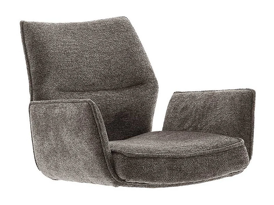 Barhocker Tresenstuhl mit Armlehnen und Fußgestell aus Metall (2er Set)