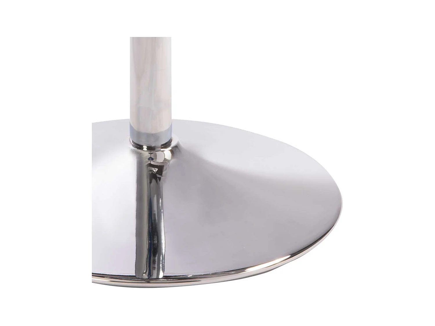 Drehbarer Hochhocker mit Design Fußstütze Gasdruck höhenverstellbar