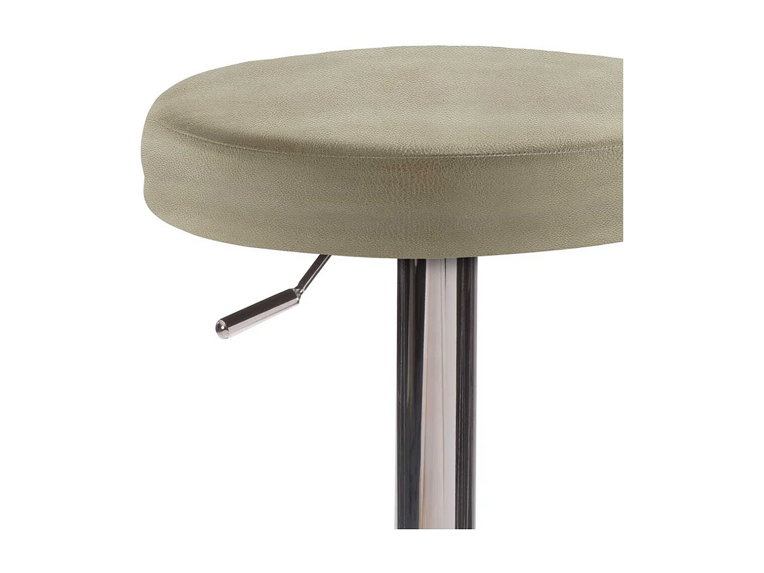 Drehbarer Hochhocker mit Design Fußstütze Gasdruck höhenverstellbar