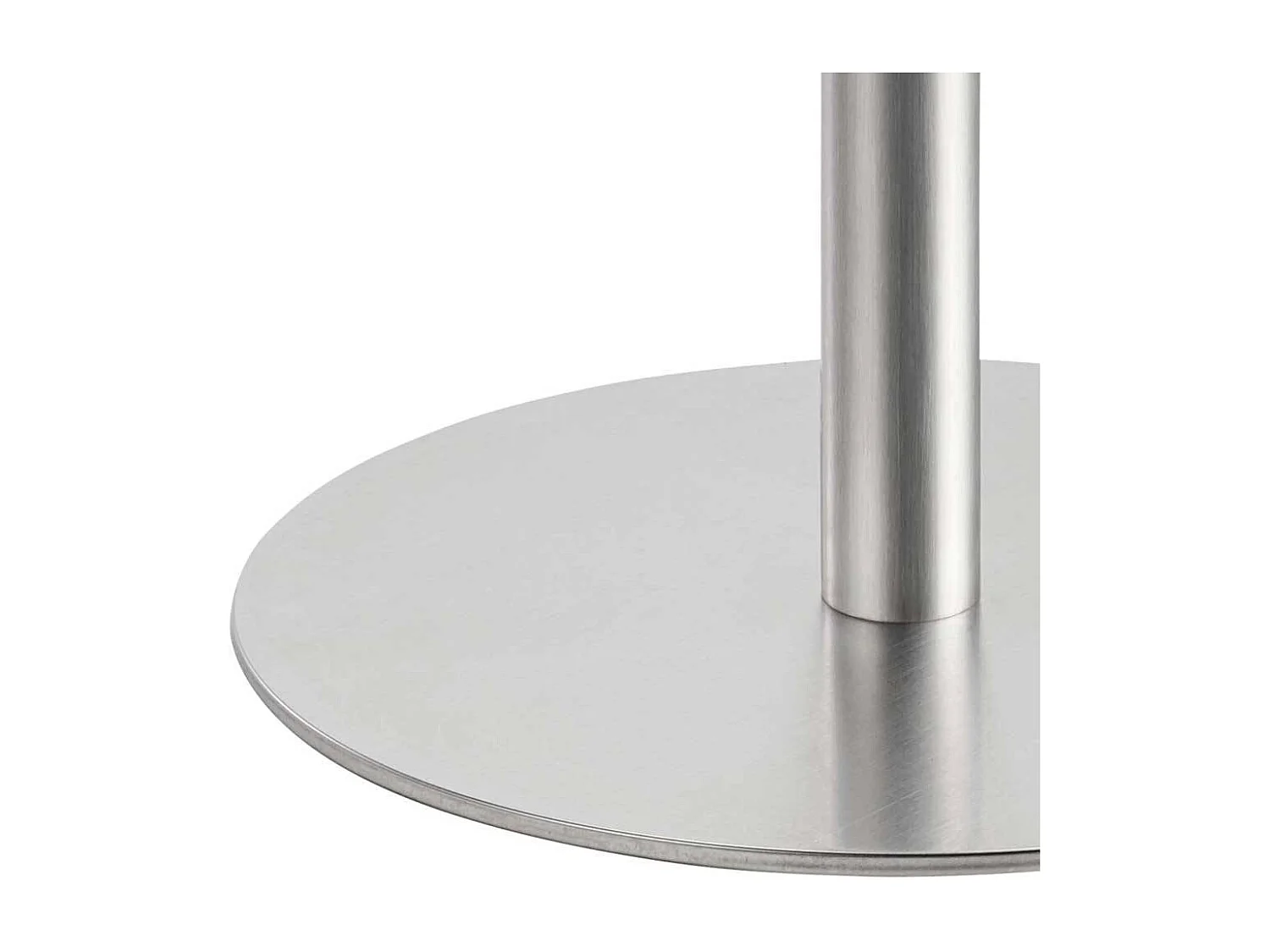 Barhocker mit gebürstetem Edelstahl Gestell 79 cm Sitzhöhe