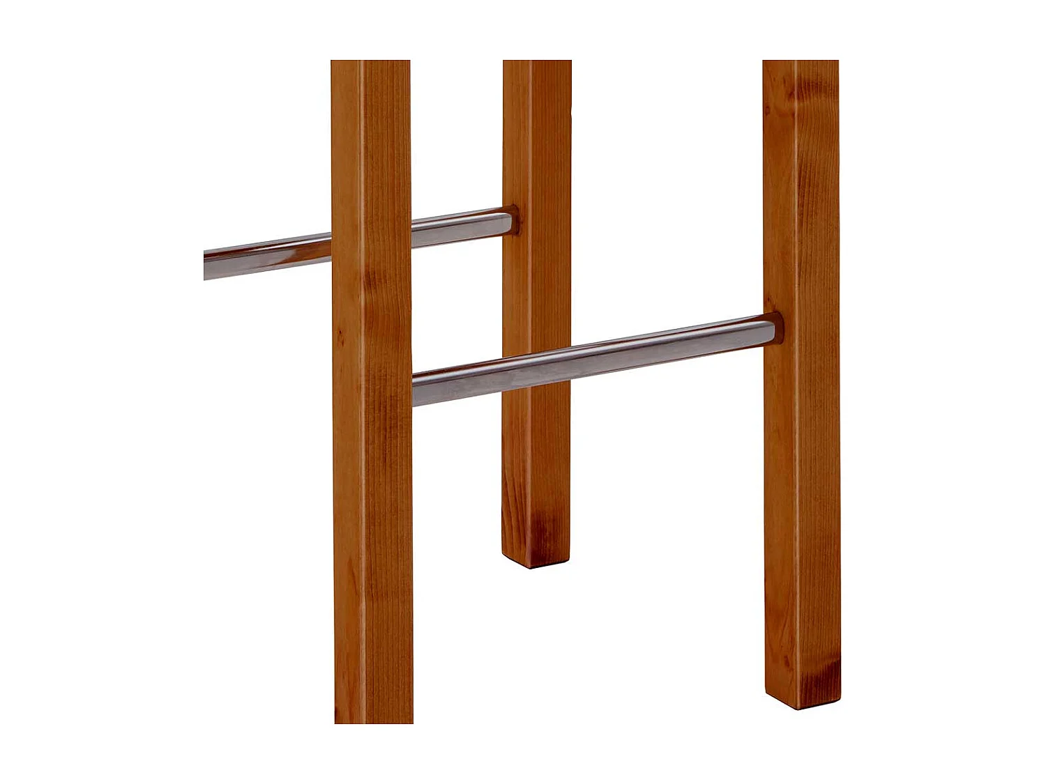 Barhocker Kiefer massiv in Bernsteinfarben 75 cm Sitzhöhe