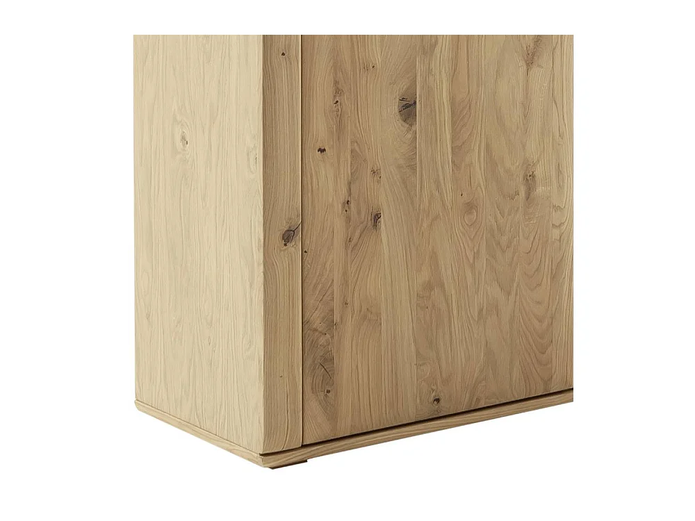 Highboard Vitrine mit LED Beleuchtung und Glastüren