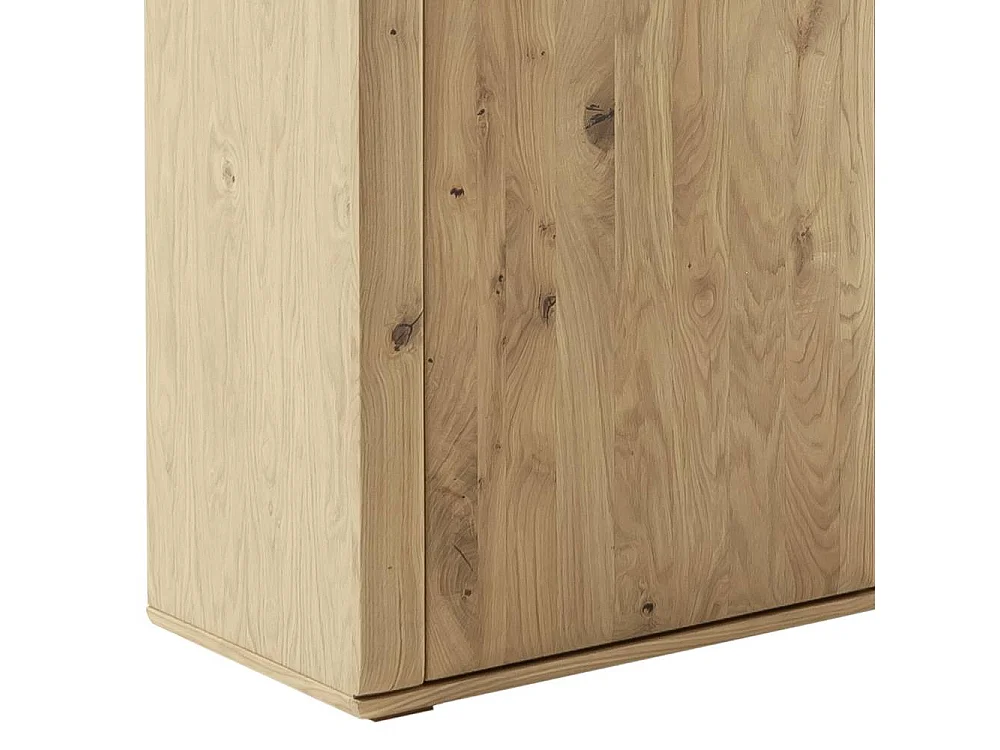 Highboard Vitrine mit LED Beleuchtung und Glastüren