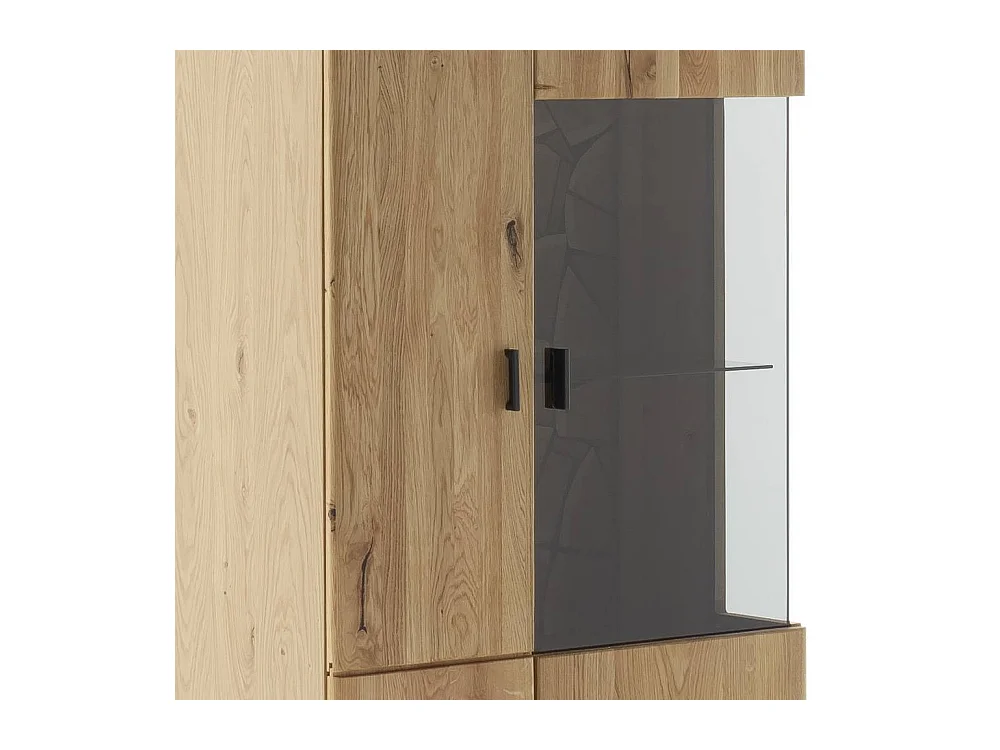 Vitrine Wohnzimmerschrank in modernem Design mit Glastür