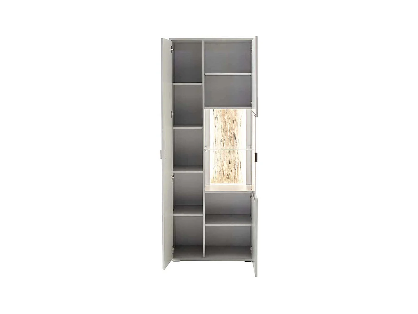 Esszimmer Vitrine in modernem Design 199 cm hoch