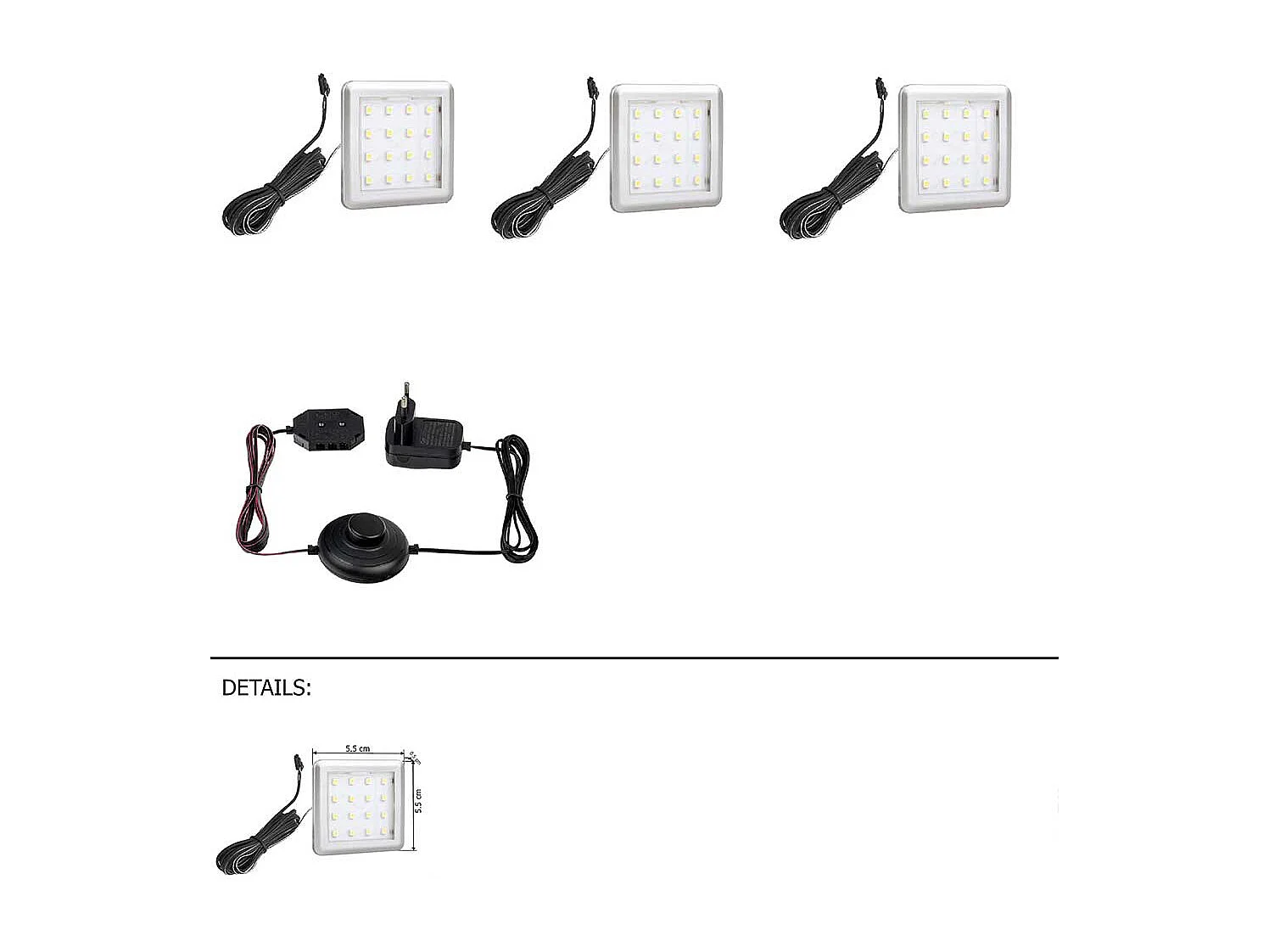 Vitrine Wohnzimmer offene Fächer und Türen Nussbaumfarben & Schwarz