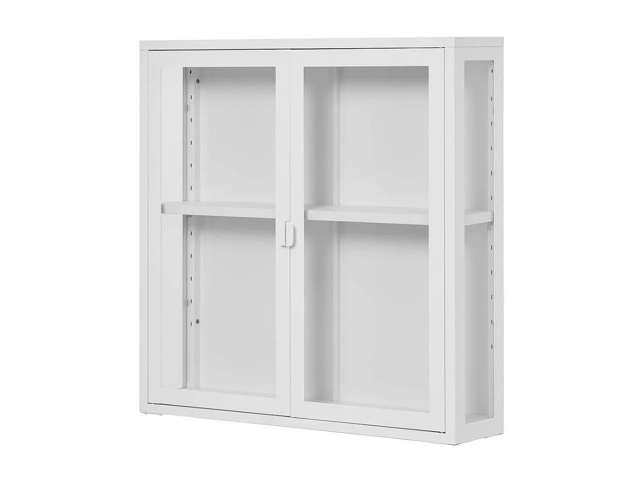 Vitrine Haengevitrine 2 tuerig fuer die Wandmontage