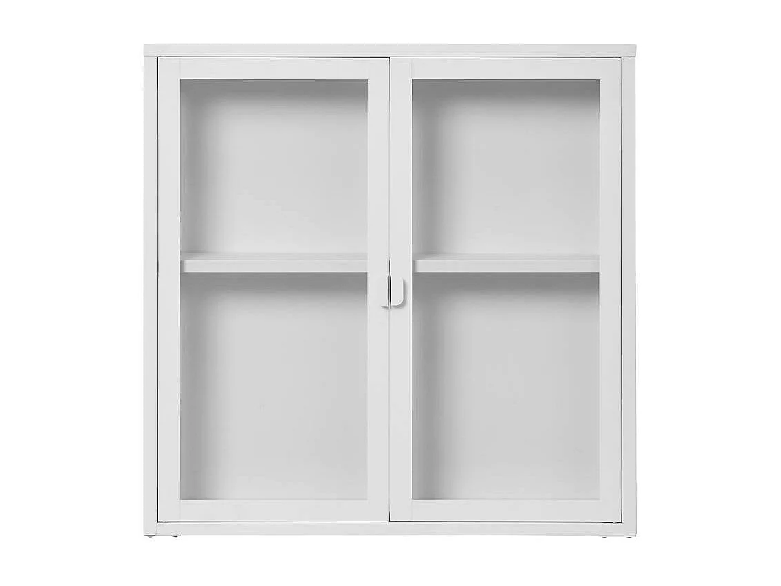 Vitrine Haengevitrine 2 tuerig fuer die Wandmontage