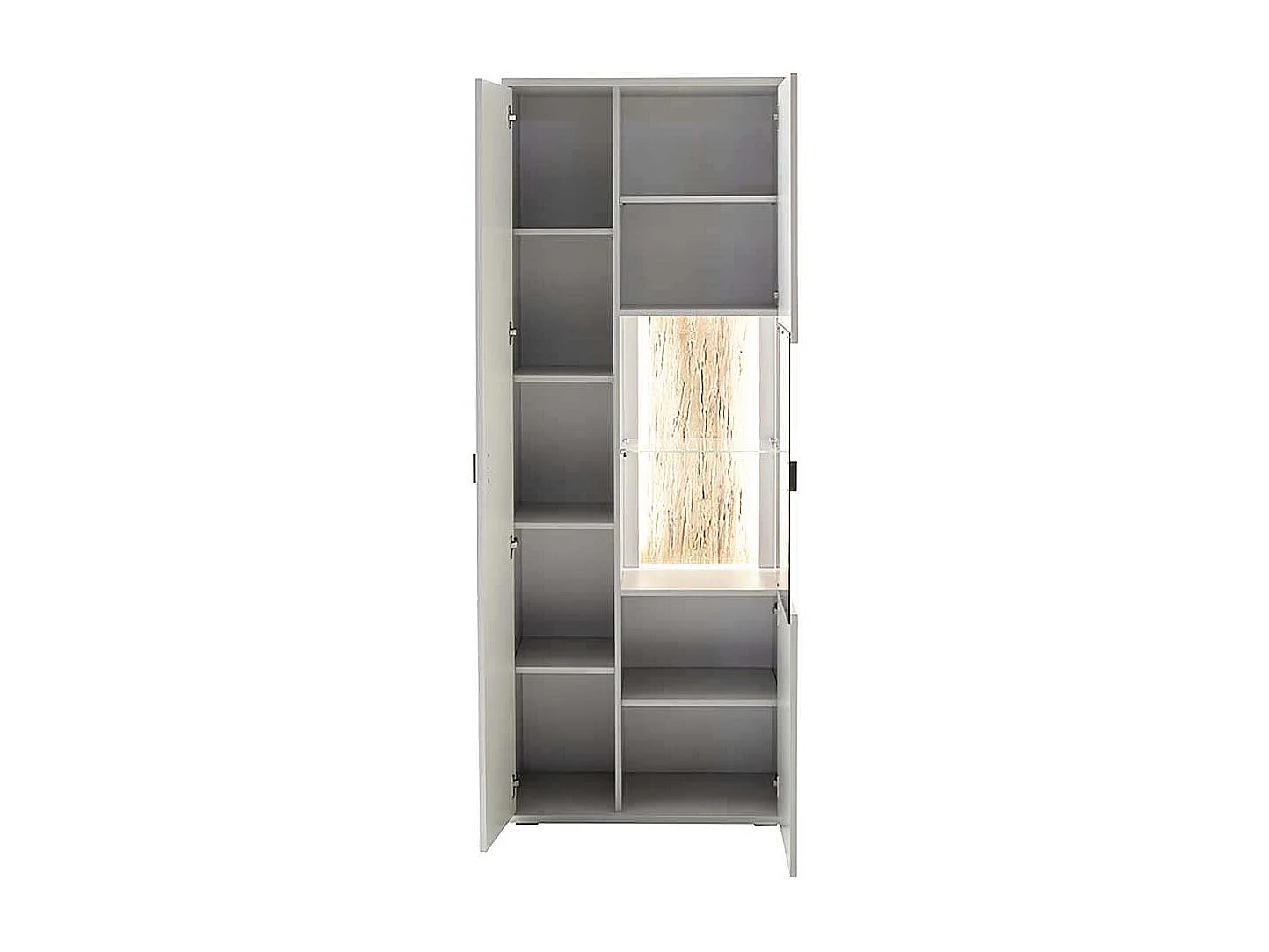 Esszimmer Vitrine in modernem Design 199 cm hoch