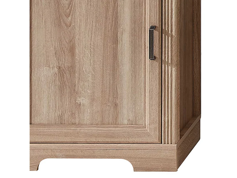 Vitrinenschrank mit LED Beleuchtung Landhausstil