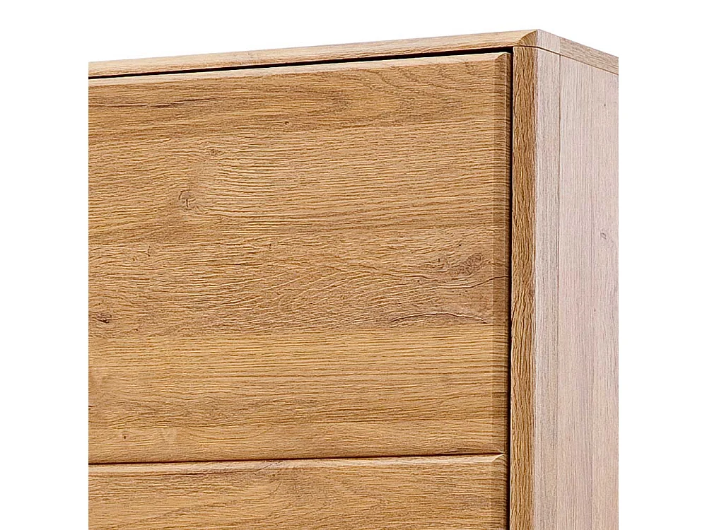 Schrank Vitrine in Wildeichefarben Landhaus Design