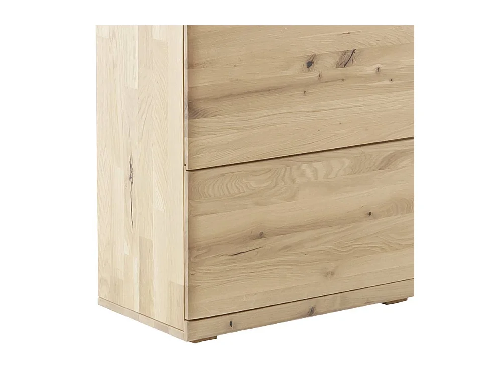 Vitrinenschrank Vitrine aus Asteiche Massivholz in modernem Design