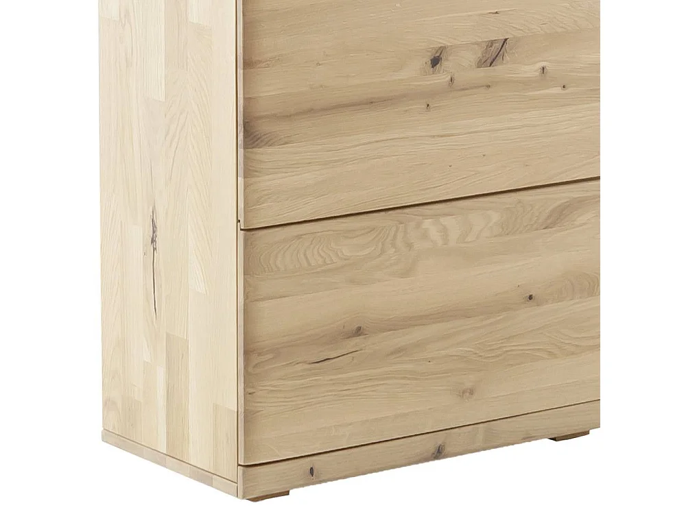 Vitrinenschrank Vitrine aus Asteiche Massivholz in modernem Design