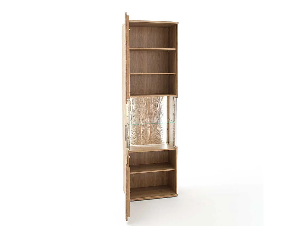 Vitrine aus Eiche Bianco geölt 1 türig