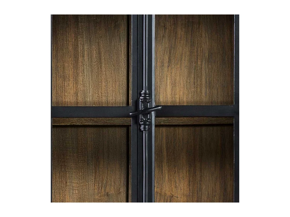 Schrank Vitrine 4 türig 130 cm breit 230 hoch